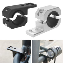 Load image into Gallery viewer, Aluminum Alloy Motorcycle Bumper Spotlight Auxiliary Lamp Bracket LED Head Light Tube Clamp Mount Kit
