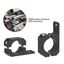 Load image into Gallery viewer, Aluminum Alloy Motorcycle Bumper Spotlight Auxiliary Lamp Bracket LED Head Light Tube Clamp Mount Kit
