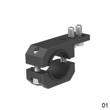 Load image into Gallery viewer, Aluminum Alloy Motorcycle Bumper Spotlight Auxiliary Lamp Bracket LED Head Light Tube Clamp Mount Kit
