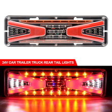 Load image into Gallery viewer, 24V Car Trailer Truck Rear Tail Lights Stop Brake LED Turn Signal Lamp Indicator Lamp Taillight Caravans Bus RV Camper Bus
