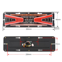 Load image into Gallery viewer, 24V Car Trailer Truck Rear Tail Lights Stop Brake LED Turn Signal Lamp Indicator Lamp Taillight Caravans Bus RV Camper Bus
