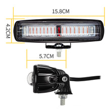 Load image into Gallery viewer, 15LED LED Forklift Light Red Flood Beam Forktruck Red Danger Zone Forklift Truck Warning Lamp 30W 10V-80V

