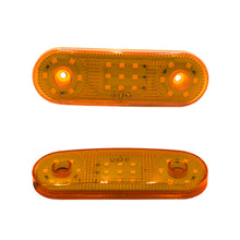 Load image into Gallery viewer, 21LED Side Marker Lights Car External Lamp Indicator Warning Rear Tail Light Trailer 12V/24V Truck Lorry Boat Accessories
