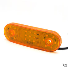 Load image into Gallery viewer, 21LED Side Marker Lights Car External Lamp Indicator Warning Rear Tail Light Trailer 12V/24V Truck Lorry Boat Accessories
