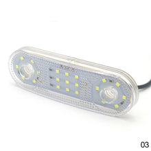 Load image into Gallery viewer, 21LED Side Marker Lights Car External Lamp Indicator Warning Rear Tail Light Trailer 12V/24V Truck Lorry Boat Accessories
