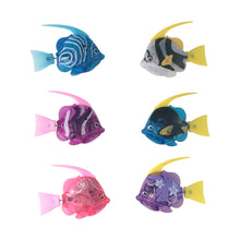 Load image into Gallery viewer, Electric Fish Cat Interactive Toy with Light Water Swimming Robot Fish Toy Pet Playing Toys
