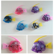 Load image into Gallery viewer, Electric Fish Cat Interactive Toy with Light Water Swimming Robot Fish Toy Pet Playing Toys
