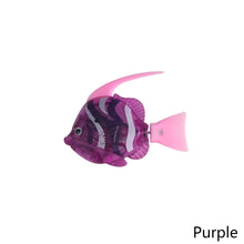 Load image into Gallery viewer, Electric Fish Cat Interactive Toy with Light Water Swimming Robot Fish Toy Pet Playing Toys
