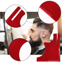 Load image into Gallery viewer, Multi-Curve Hairline Template Stencil Haircut Tool Guide Hairdressing Style Ruler Compatible with Hair Clipper for Hair Styling
