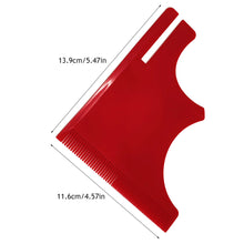 Load image into Gallery viewer, Multi-Curve Hairline Template Stencil Haircut Tool Guide Hairdressing Style Ruler Compatible with Hair Clipper for Hair Styling
