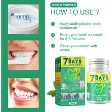 Load image into Gallery viewer, Teeth Whitening Powder Remove Plaque Stains Toothpaste Fresh Breath Oral Hygiene Dentally Tools Teeth Care Clean Teeth Oral Care
