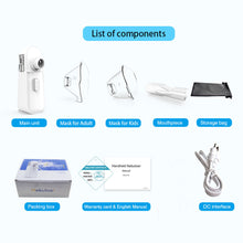 Load image into Gallery viewer, Portable Mini Handheld Medical Silent Mesh Nebulizer Asthma Inhaler Atomizer Child Health Care Nebulizer Humidifier Micro Atomizer
