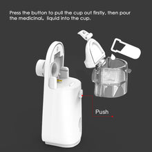 Load image into Gallery viewer, Portable Mini Handheld Medical Silent Mesh Nebulizer Asthma Inhaler Atomizer Child Health Care Nebulizer Humidifier Micro Atomizer
