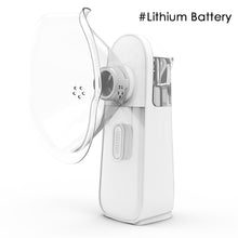 Load image into Gallery viewer, Portable Mini Handheld Medical Silent Mesh Nebulizer Asthma Inhaler Atomizer Child Health Care Nebulizer Humidifier Micro Atomizer
