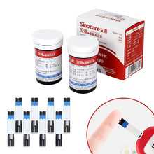 Load image into Gallery viewer, 25/50pcs Safe AQ Smart Blood Glucose Test Strips for Diabetic Blood Sugar Detection Glucometer Household Blood Glucose Test Strips

