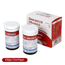 Load image into Gallery viewer, 25/50pcs Safe AQ Smart Blood Glucose Test Strips for Diabetic Blood Sugar Detection Glucometer Household Blood Glucose Test Strips
