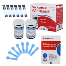 Load image into Gallery viewer, 50PCS Safe-Accu Blood Glucose Test Strips Lancets for Blood Glucose Diabetes Test Accurate Disposable Peripheral Blood Needle
