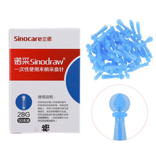 Load image into Gallery viewer, 50PCS Safe-Accu Blood Glucose Test Strips Lancets for Blood Glucose Diabetes Test Accurate Disposable Peripheral Blood Needle
