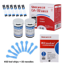 Load image into Gallery viewer, 50PCS Safe-Accu Blood Glucose Test Strips Lancets for Blood Glucose Diabetes Test Accurate Disposable Peripheral Blood Needle
