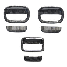 Load image into Gallery viewer, Carbon Fiber Car Side Door Rear Tail Door Handle Decoration Cover For Suzuki Jimny JB64 JB74 2019-2021
