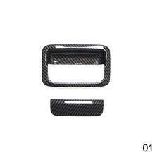 Load image into Gallery viewer, Carbon Fiber Car Side Door Rear Tail Door Handle Decoration Cover For Suzuki Jimny JB64 JB74 2019-2021
