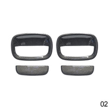 Load image into Gallery viewer, Carbon Fiber Car Side Door Rear Tail Door Handle Decoration Cover For Suzuki Jimny JB64 JB74 2019-2021
