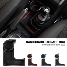 Load image into Gallery viewer, Car Tray Cup Holder Knob Lever Shifter Boot Mat Gear Shift Storage Box Organizer For Suzuki Jimny 2019 - 2022
