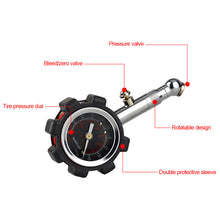 Load image into Gallery viewer, 100Psi Car Tire Pressure Gauge Accurate Air Pressure Tyre Gauge for Car Truck Motorcycle
