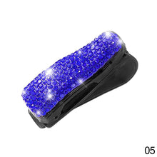 Load image into Gallery viewer, Car Clip Sun Visor Glasses Bracket Bill Clip Portable Sunglasses Rhinestone Diamond Decoration Eyeglasses Interior Supplies
