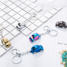 Load image into Gallery viewer, Metal Car Key Chain Beetle Shaped Car Key Ring Charm Key Holder Keychain Best Jewelry Gift Women
