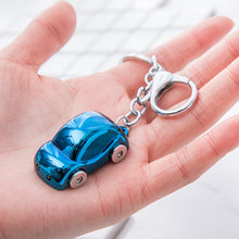 Load image into Gallery viewer, Metal Car Key Chain Beetle Shaped Car Key Ring Charm Key Holder Keychain Best Jewelry Gift Women
