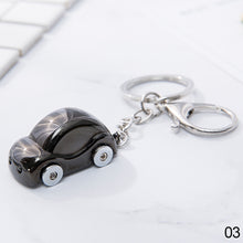 Load image into Gallery viewer, Metal Car Key Chain Beetle Shaped Car Key Ring Charm Key Holder Keychain Best Jewelry Gift Women

