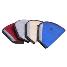 Load image into Gallery viewer, Anti-collision Car Safety Belt Cover Adjustable Triangular Safety Seat Belt Pad Clips Baby Child Protection Seat Belt Retainer
