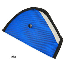 Load image into Gallery viewer, Anti-collision Car Safety Belt Cover Adjustable Triangular Safety Seat Belt Pad Clips Baby Child Protection Seat Belt Retainer
