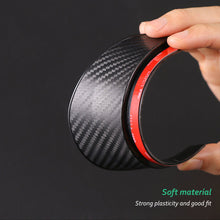 Load image into Gallery viewer, 1Pair PVC Car Side Rear View Mirror Sticker Rain Eyebrow Visor Carbon Fiber Look Sun Shade Weather Shield Cover Auto Accessories
