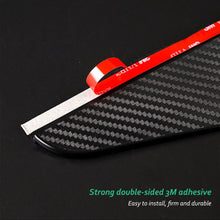 Load image into Gallery viewer, 1Pair PVC Car Side Rear View Mirror Sticker Rain Eyebrow Visor Carbon Fiber Look Sun Shade Weather Shield Cover Auto Accessories
