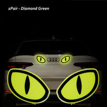 Load image into Gallery viewer, 2Pc Reflective Safety Warning Tape Car Reflective Reflector Sticker Night Driving Safety Decal for Auto Truck Motorcycle Trailer
