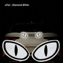 Load image into Gallery viewer, 2Pc Reflective Safety Warning Tape Car Reflective Reflector Sticker Night Driving Safety Decal for Auto Truck Motorcycle Trailer

