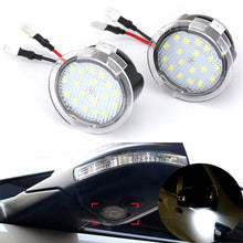 Load image into Gallery viewer, 2PCS Car Led Under Side Rearview Mirror Puddle Light for Ford F-150 Edge Mondeo MK5 Fusion Explorer Flex Taurus Mustang Light
