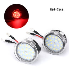 Load image into Gallery viewer, 2PCS Car Led Under Side Rearview Mirror Puddle Light for Ford F-150 Edge Mondeo MK5 Fusion Explorer Flex Taurus Mustang Light
