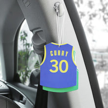 Load image into Gallery viewer, Basketball Uniform Celebrity Clothes Hanging Car Solid Perfume Papers Car Interior Decoration Air Freshener Mirror Car Ornaments
