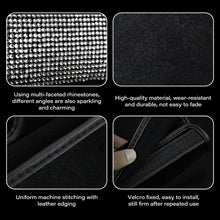 Load image into Gallery viewer, Car Styling Rhinestones Crystal Car Seat Belt Cover Shoulder Pads Car Shifter Gear Hand Brake Covers Auto Interior Accessories
