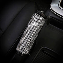 Load image into Gallery viewer, Car Styling Rhinestones Crystal Car Seat Belt Cover Shoulder Pads Car Shifter Gear Hand Brake Covers Auto Interior Accessories
