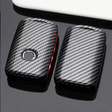 Load image into Gallery viewer, Carbon Fiber Car Remote Key Case Cover Shell For Mazda 3 Alexa CX-30 CX30 CX5 CX 5 CX-5 CX8 CX9 CX4 2019 2020 Protector Holder Keyless
