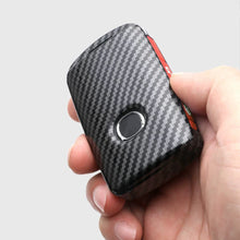 Load image into Gallery viewer, Carbon Fiber Car Remote Key Case Cover Shell For Mazda 3 Alexa CX-30 CX30 CX5 CX 5 CX-5 CX8 CX9 CX4 2019 2020 Protector Holder Keyless

