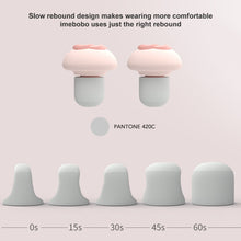 Load image into Gallery viewer, Silicone Ear Plugs Noise-isolating Earplugs Sleep Anti-noise Silent Earplugs Soft Sponge Sleeping Earplugs
