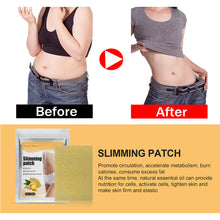 Load image into Gallery viewer, 10pcs/pack Ginger Fat-burning Patch Belly Button Patch Stovepipe Health Patch Fat-burning Slimming Acupoint Patch Health Care
