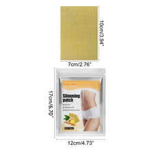 Load image into Gallery viewer, 10pcs/pack Ginger Fat-burning Patch Belly Button Patch Stovepipe Health Patch Fat-burning Slimming Acupoint Patch Health Care
