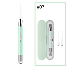 Load image into Gallery viewer, Rechargeable USB Children Luminous Earpick Visible Ear Spoon Ear Wax Removal Tool Ear Cleaning Care
