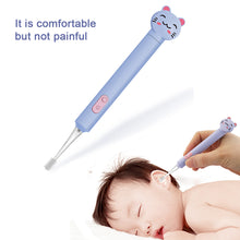 Load image into Gallery viewer, Rechargeable Children Luminous Earpick Visible Ear Spoon Silicone Soft Head Ear Spoon Ear Wax Removal Tool Ear Cleaning Care
